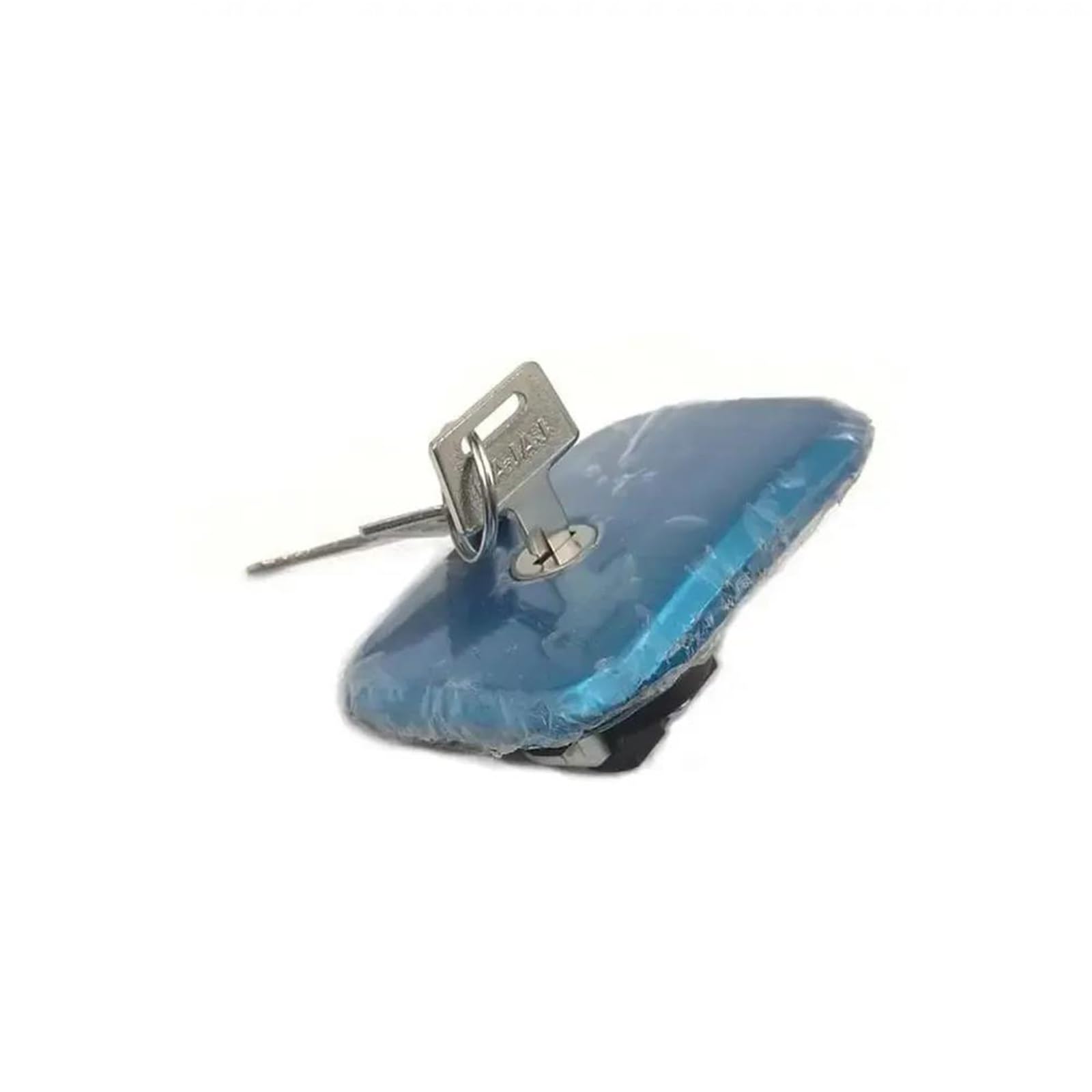 Cerradura para Tapa De Depósito De Combustible De Motocicleta con 2 Llaves para K&awasaki KZ250D1/D2/G1/L1/W1 KZ400H1 KZ440D1