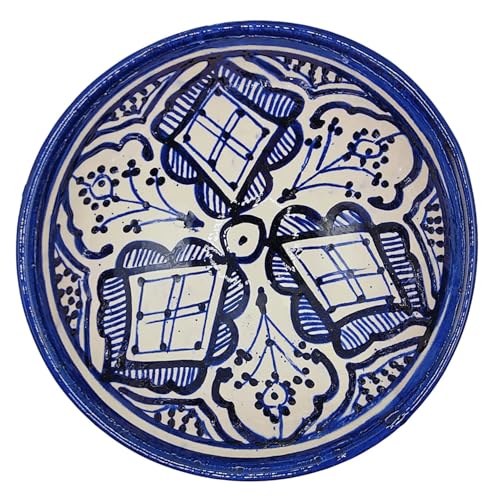 Ciotola in Ceramica Terracotta Marocchina di Safi Diam. 16,5 cm - Eleganza e Versatilità per la Tua Tavola Etnica 2811241715b Tunisia Turchia Etnico del Mondo