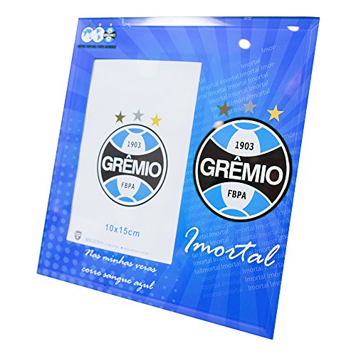 Porta Retrato 1 Foto 15X10cm Vidro - Grêmio