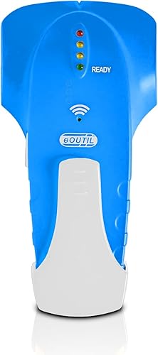 Escáner de pared con buscador de pernos, sensor detector de madera y metales para pared de 3/4 de pulgada de grosor (Bule)