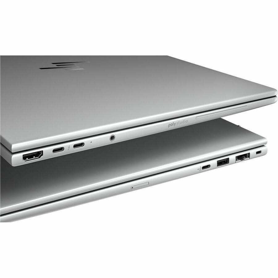 Image of HP EliteBook 8 G1a 16 inch Touchscreen Copilot+ PC Notebook - WUXGA - AMD Ryzen AI 5 340-32 GB - 512 GB SSD - English Keyboard - Glacier Silver - AMD Chip - 1920 x 1200 - Windows 11 Pro - Radeon 840M -