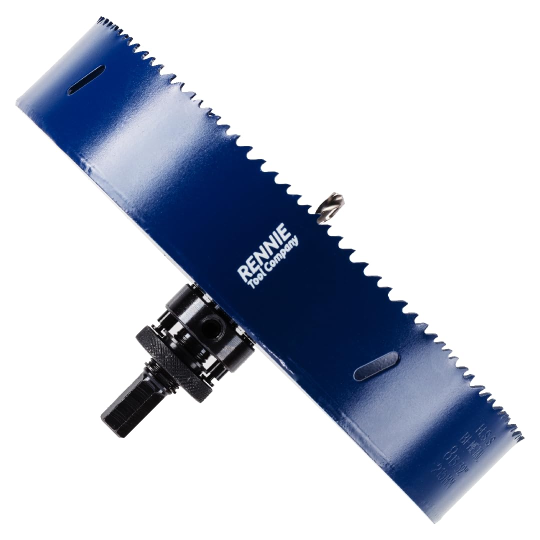 215mm Hole Saw Bi-Metal With Arbor And Pilot Drill For Drilling/Cutting Wood, Plastic, Metal Sheet, Stainless Steel, Pipes, Drywall, Circular Holesaw Set M35 5% Cobalt Bi Metal Hole Cutter — image 1