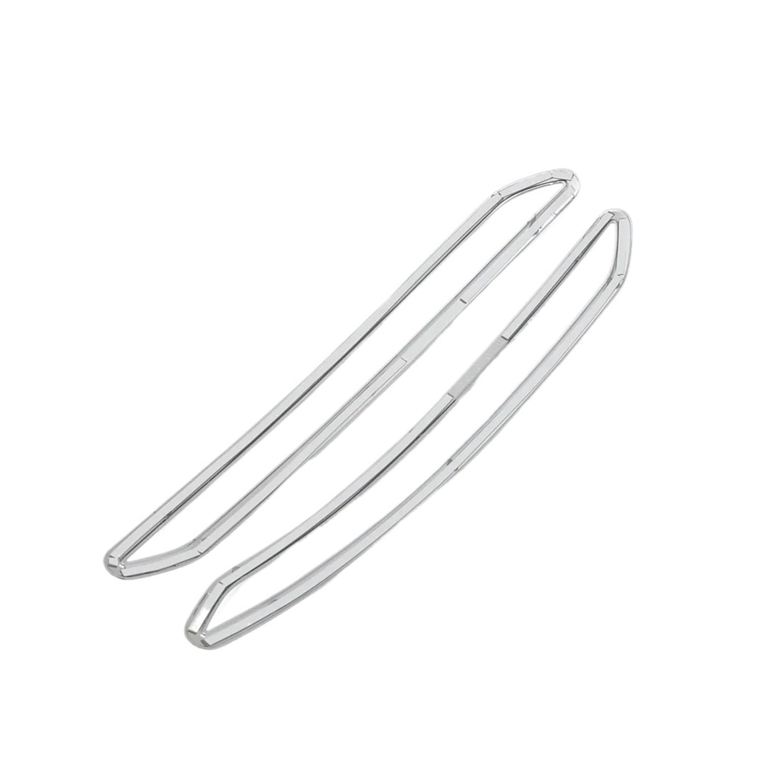 Rear Bumper Fog Light Lamp Cover Trim, Fit For Hyundai, Elantra Avante 2016-2018 Chrome Car Tail Foglight Bezel Trims Accessories Osłona tylnego światła