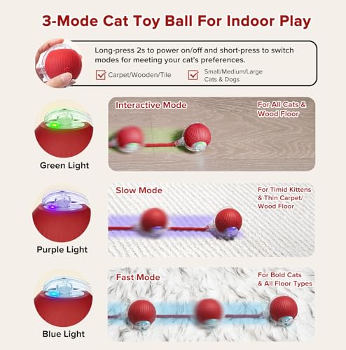 Interactive Cat Toy Ball with Code ZHPNJRQS - $7.78 - Image 2