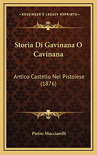 Storia di Gavinana o Cavinana