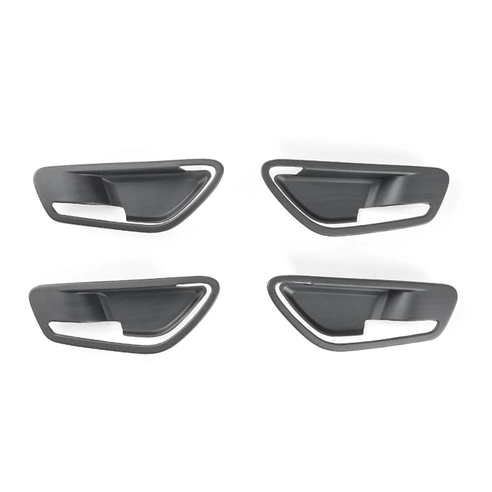 Oopuhksy Wood Grain For Hyundai For Tucson Nx4 2021 2022 2023 2024 2025 Car Inner Door Bowl Handle Frame Cover Interior Accessories (Wood Grain)