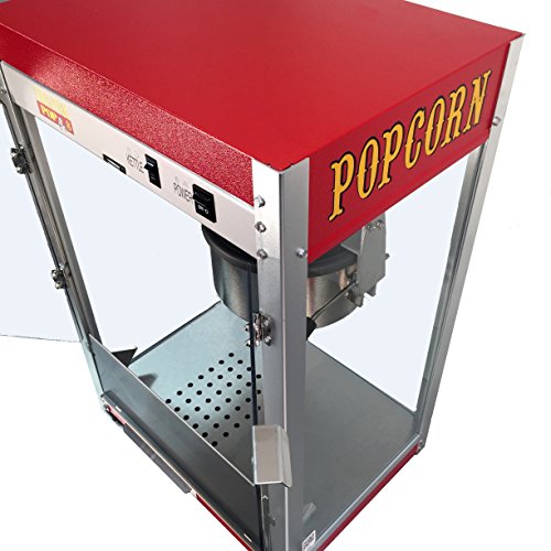 Paragon 11508110 Theater Pop 8 Ounce Popcorn Machine, Red #TOP7