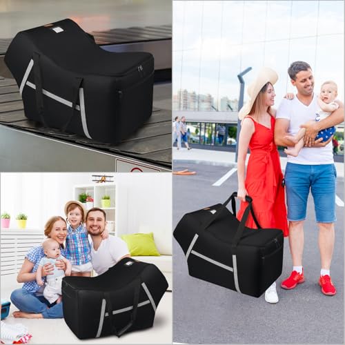 image for SINVICKO Infant Car Seat Travel Bag for Airplane Compatible with All N