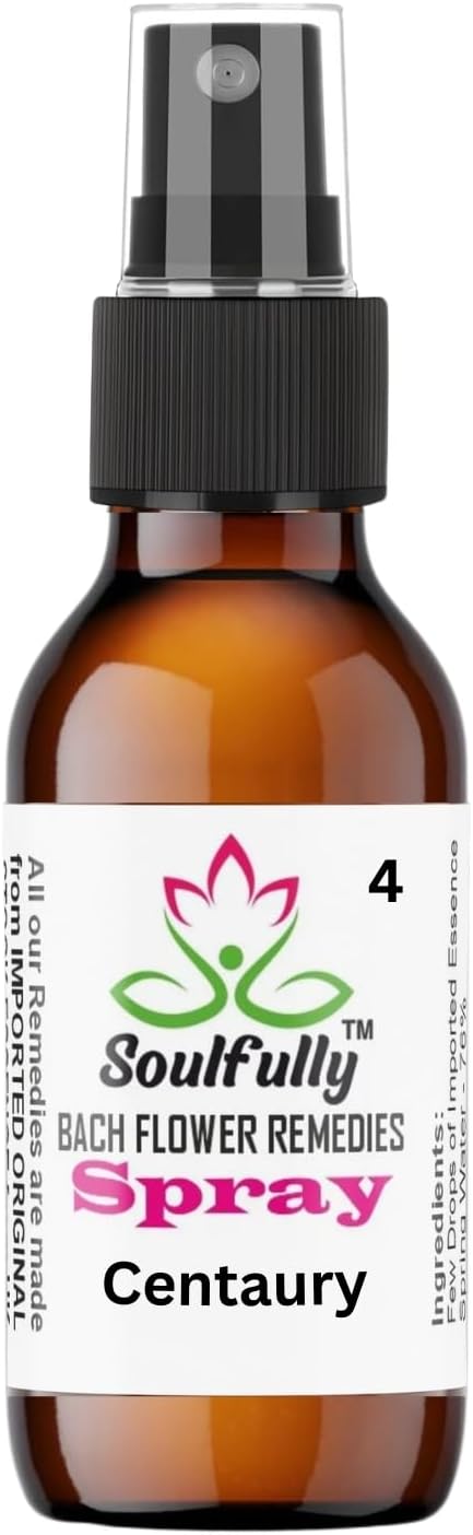 - Centaury 30ml SPRAY Version - Original Imported Flower Remedies from Dr Edward prepared from the first Concentrate SOUL00004