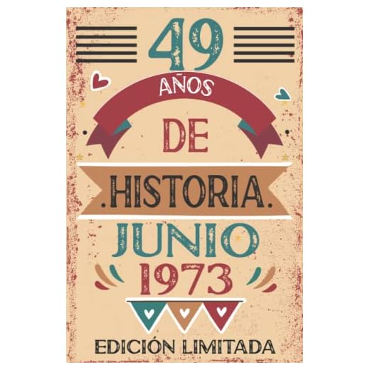 49 Años De Historia Junio 1973: 49 años. Libro de visitas, cuaderno, 110 páginas de felicitaciones, idea de regalo, regalo Para la esposa, novia, mujer, La madre