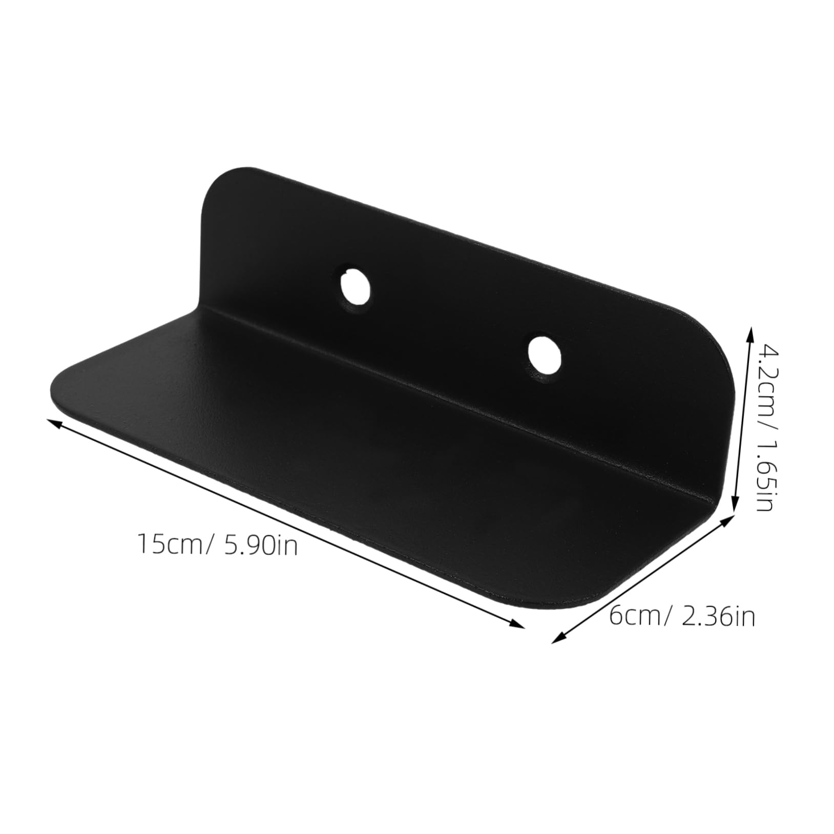 Mipcase 3Pcs Heavy Duty Bike Wall Mount Storage Rack High Carbon Steel Bike Hanger Space Saving Design for Garage Shed Supports Up to Black