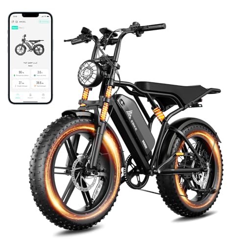 TST Electric Bike for Adults 1500W Peak 20" Fat Tire