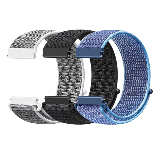 Harikiri 22 mm nylonowy pasek do Garmin Venu 3 / 2, Vivoactive 4 (45 mm), Garmin Forerunner 255 / 255 Music / 265 / 935 / 945, Fossil Gen 6 44 mm / 5E 44 mm / 5 Garrett HR / damski Gen 5, Standard