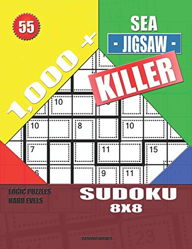 1,000 + Sea jigsaw killer sudoku 8x8: Logic puzzles hard levels
