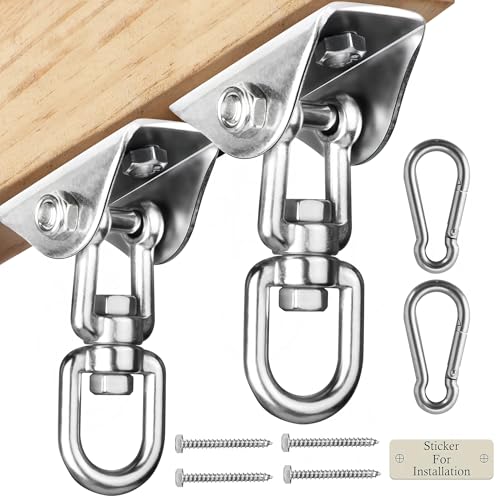 Aisto Heavy Duty Swing Hangers for Wooden Sets 2000 LB...