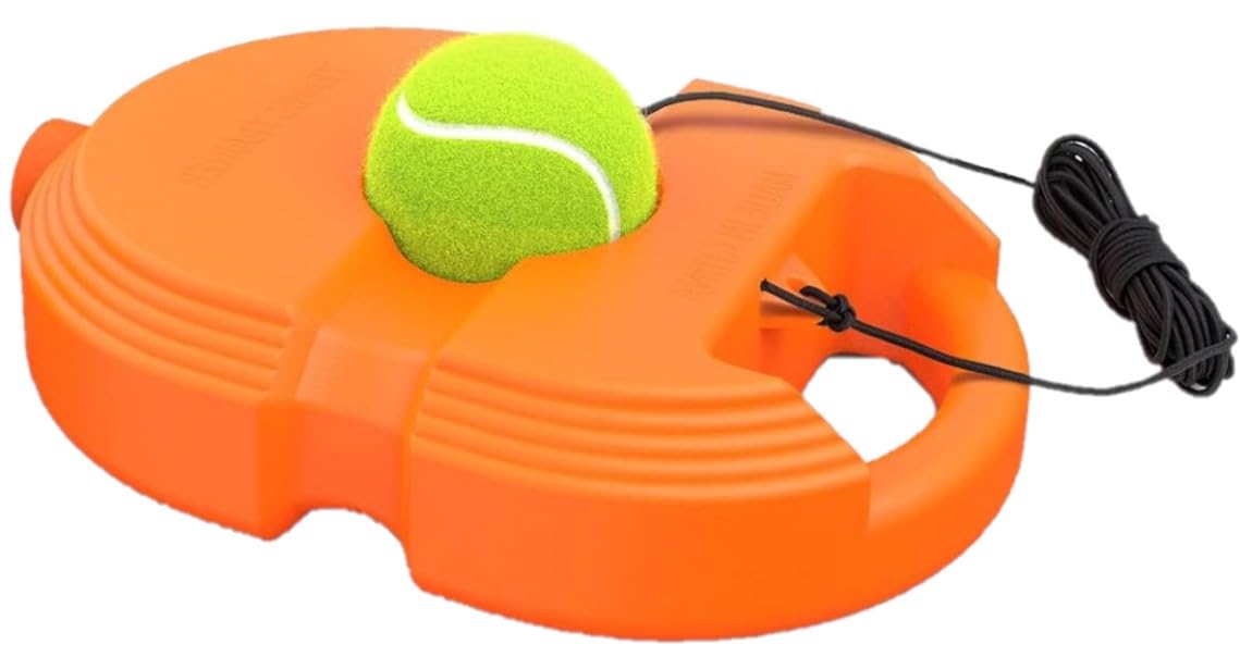 Defrko 1 PCS Tennis Trainer Rebound with 1 String Balls and Elecstic Rope, Solo Tennis Training Equipment for Tennis Self-Pracitce Training,Portable Tennis Practice Training Tools for Adults, Kids (B0D1RJDJJF) Amazon Price History, Amazon Price Tracker