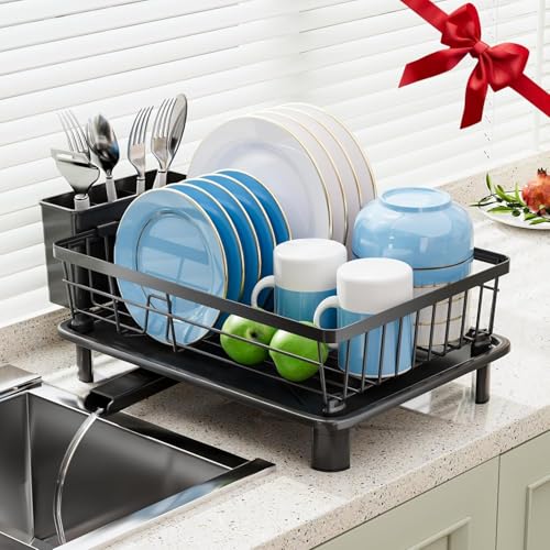 Dish Drying Rack, Stainless Steel-Dish Rack, Dish Racks...
