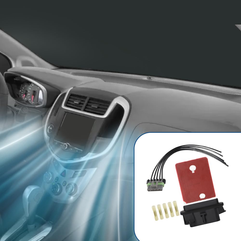 Rezystor silnika dmuchawy nagrzewnicy samochodowej pasuje do Chevrolet Sonic 2012-2021 Spark 2013-2015 Trax 2015-2022 94560526 95018066