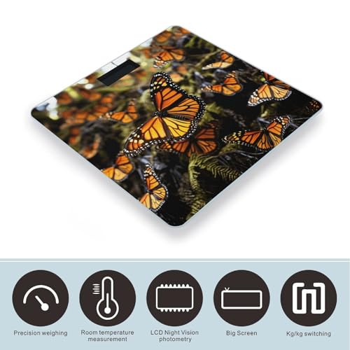 Báscula Digital de Baño con Pantalla LCD y Vidrio Templado miniatura 3