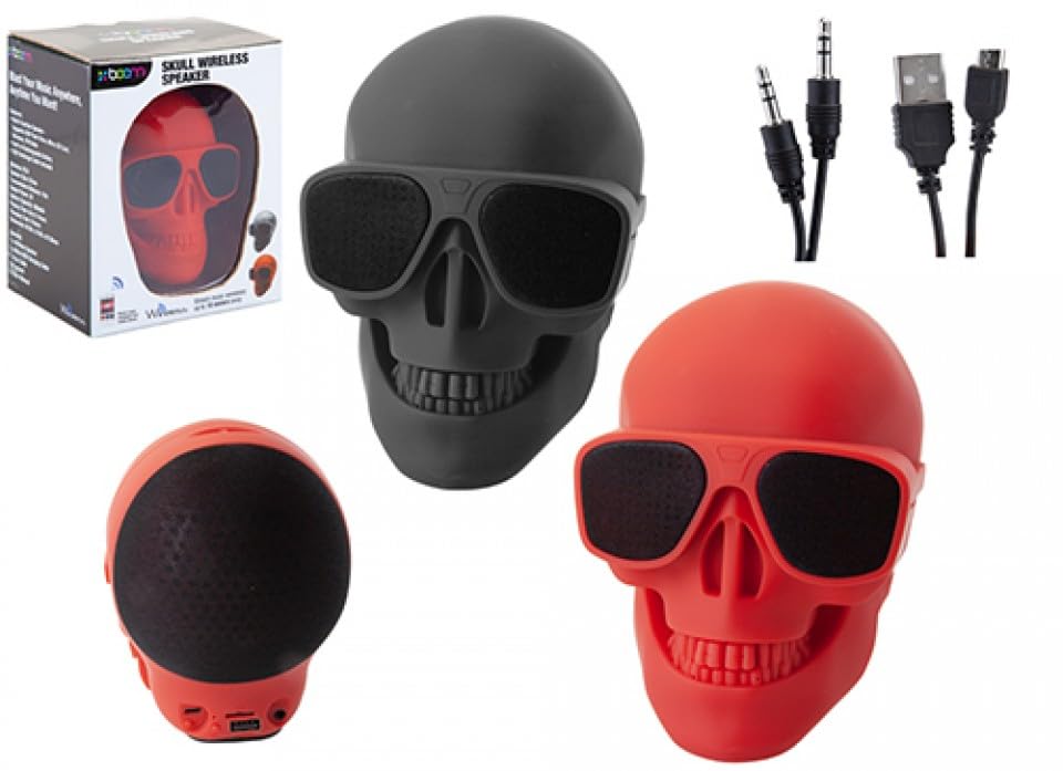 SMALL SKULL SPEAKER 2 ASSORTED