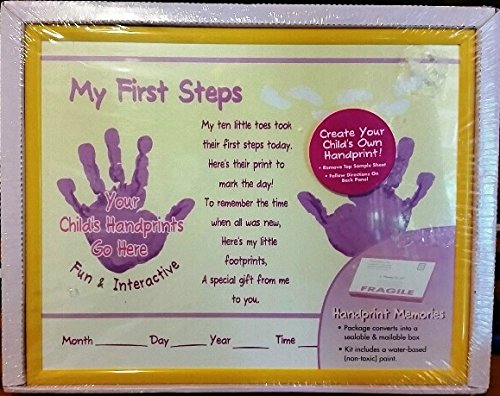 My First Steps Handprint Memories