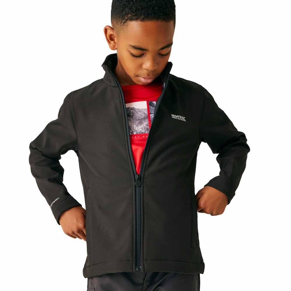 Regatta Regatta Kids' Cera Softshell Jacket Giacca softshell antivento Cera da regata per ragazzi Bambini e ragazzi