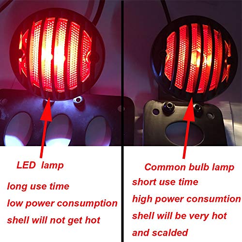 image for Amazicha Motorcycle Brake Tail Light 3/4