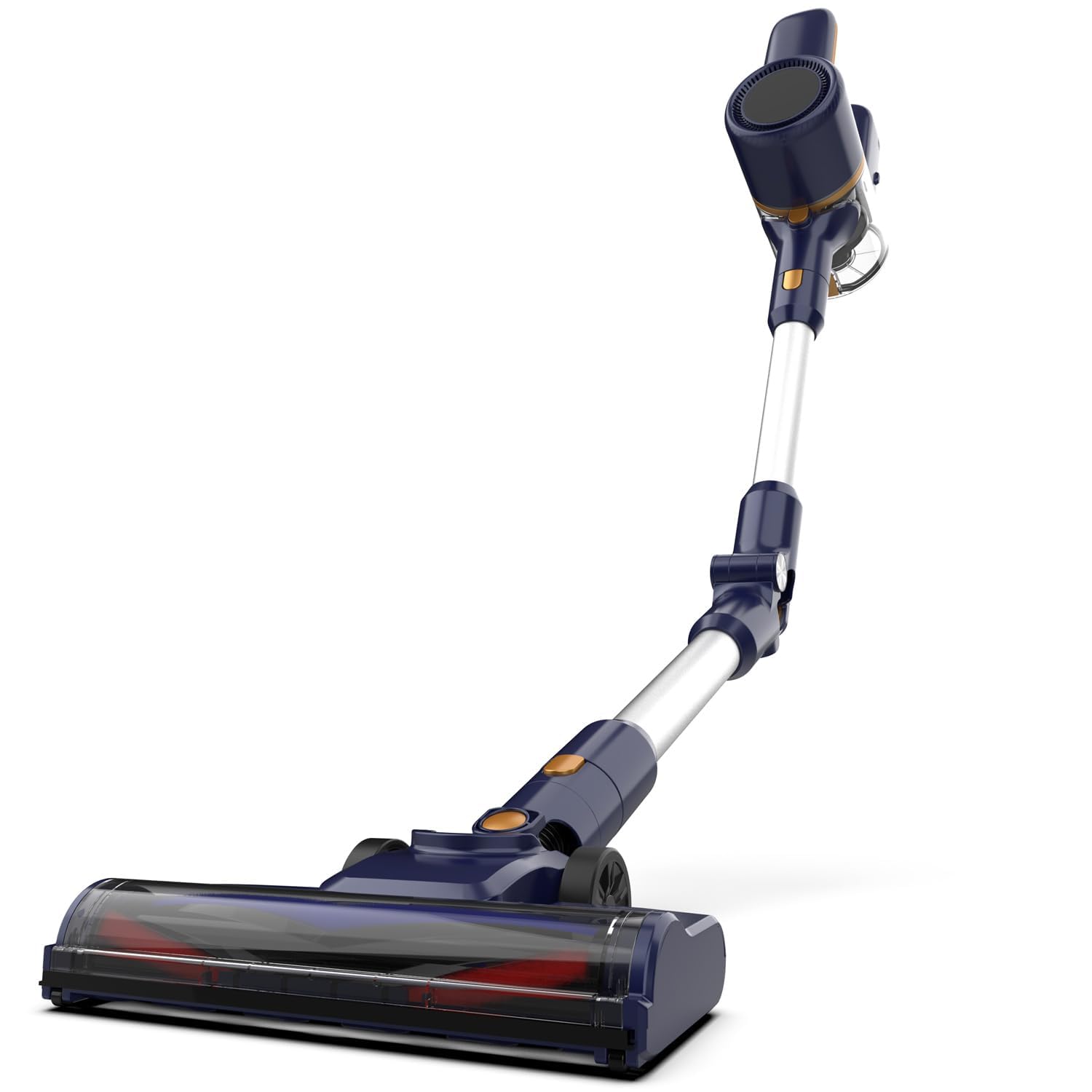 aspirapolvere cordless piegabile con luce led e filtri anti-peluche