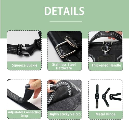 Image of Dog Acl Knee Brace for Torn Acl Leg, Dog Knee Pads for Back Legs Warm Joints and Relieve Joint Pain, Acl Brace for Dogs Rear Leg (XL)