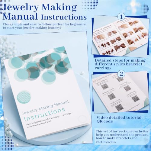 Image of Wurosi Jewelry Making Supplies Kit, Bracelet Making Kit for Adult