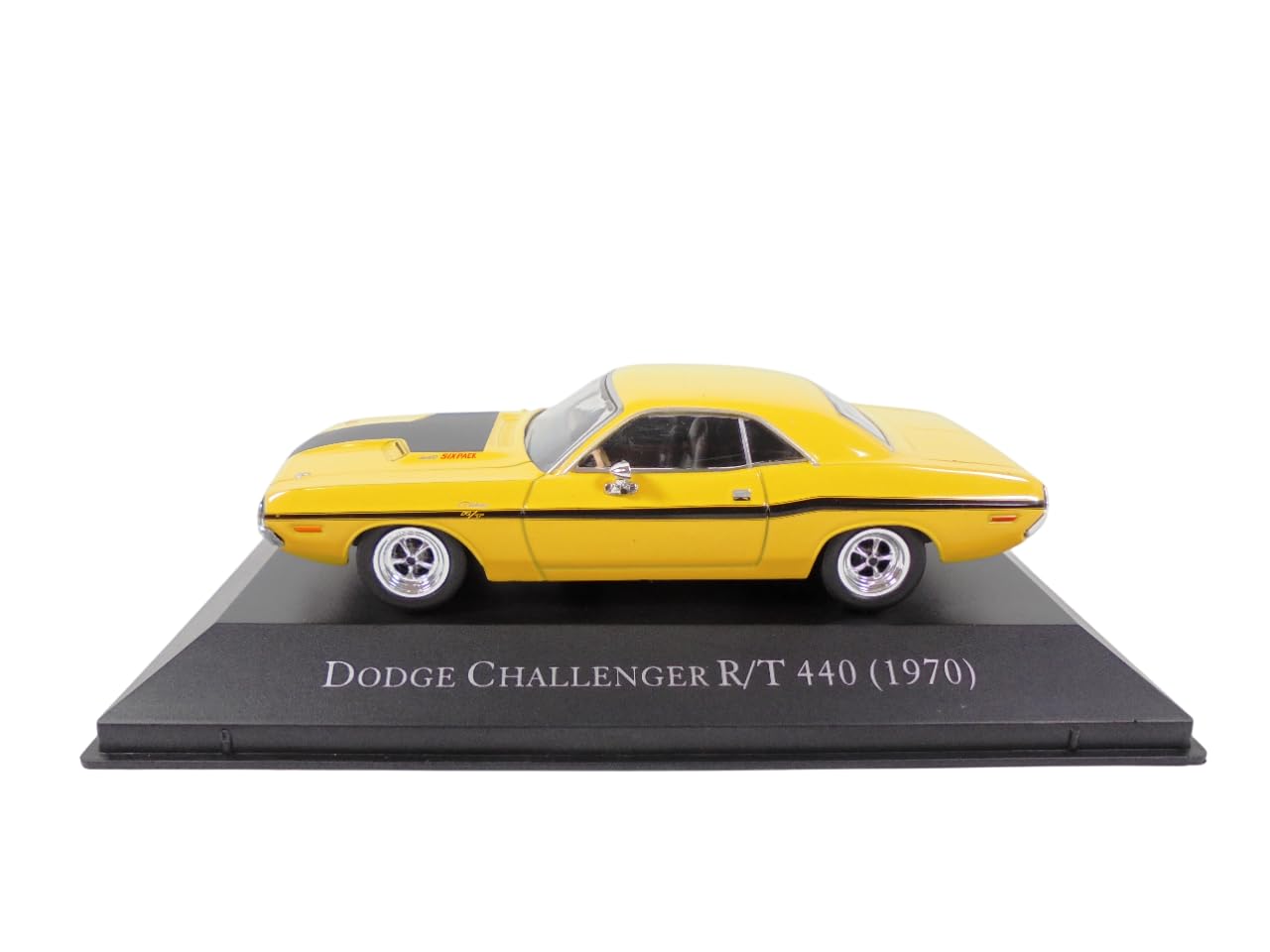 OPO 10 - Modellino Auto in Scala 1/43 Compatibile con Dodge Challenger R/T 440 1970 - AC07