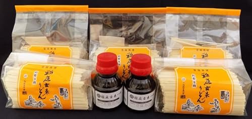 稲庭古来うどん 2,000g短寸セットつゆ付き [B1-1402]