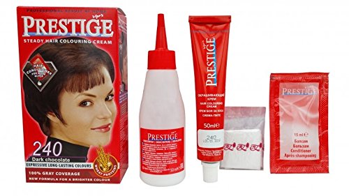 Pack Ahorro de 2 x Tintes en Cremas Colorantes para el Cabello, Color Chocolate Negro 240 Cover