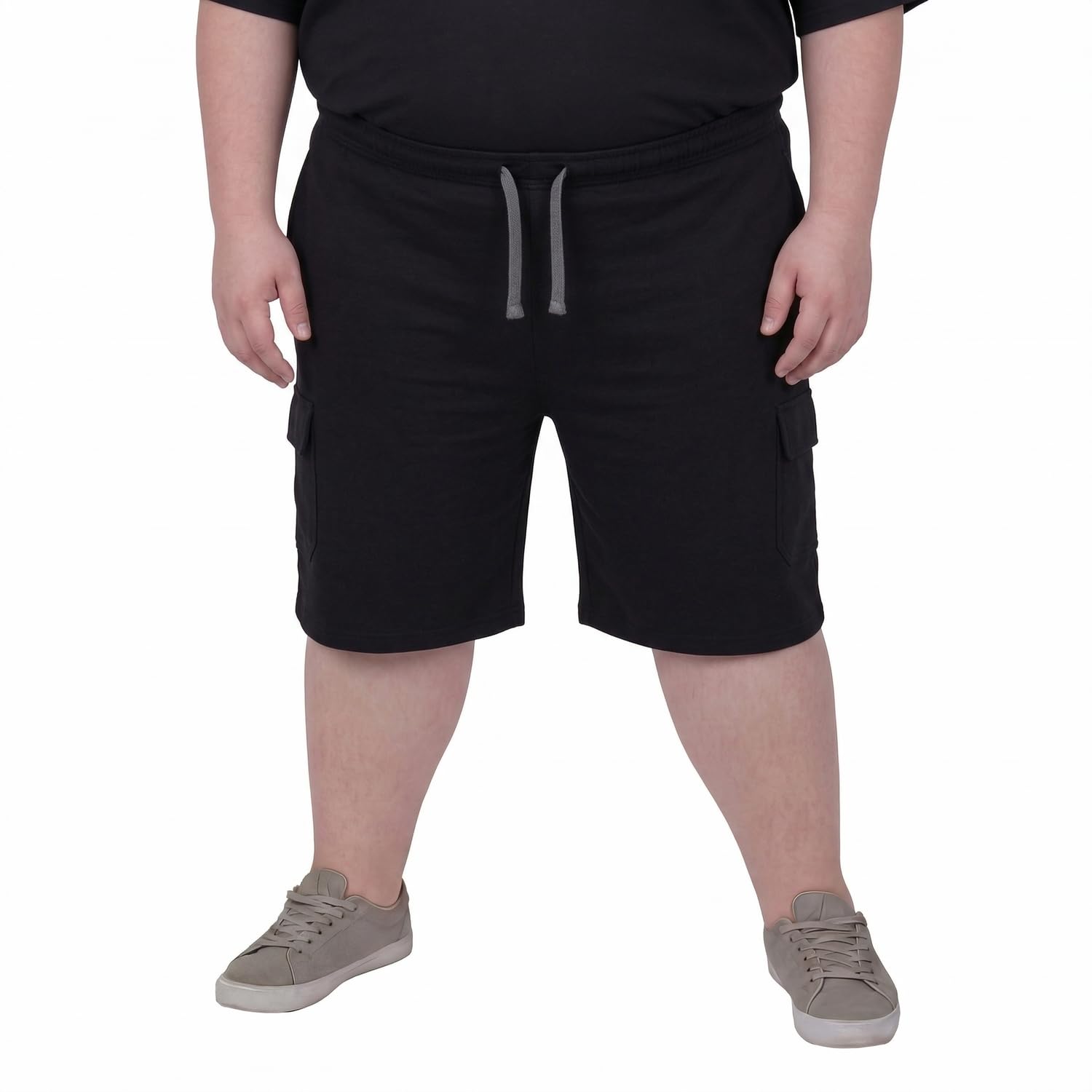 ADAMO Herren Cargo Joggingshorts mit Taschen Übergrößen 2XL-14XL