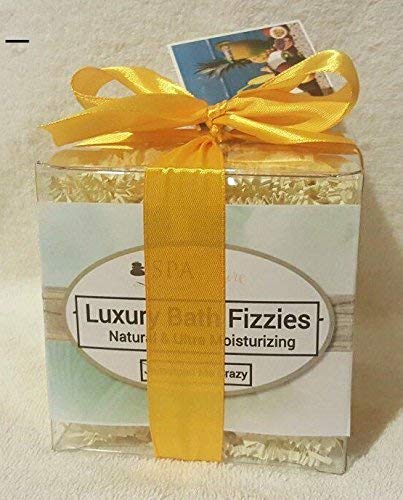 Spa Pure Jamaican Bath Bombs: JAMAICA ME CRAZY GIFT SET with 6 Bath Bomb Fizzies with Shea, Mango & Cocoa Butter, Ultra Moisturizing (14 Oz) Great for Dry Skin, All Skin Types (Jamaica Me Crazy)