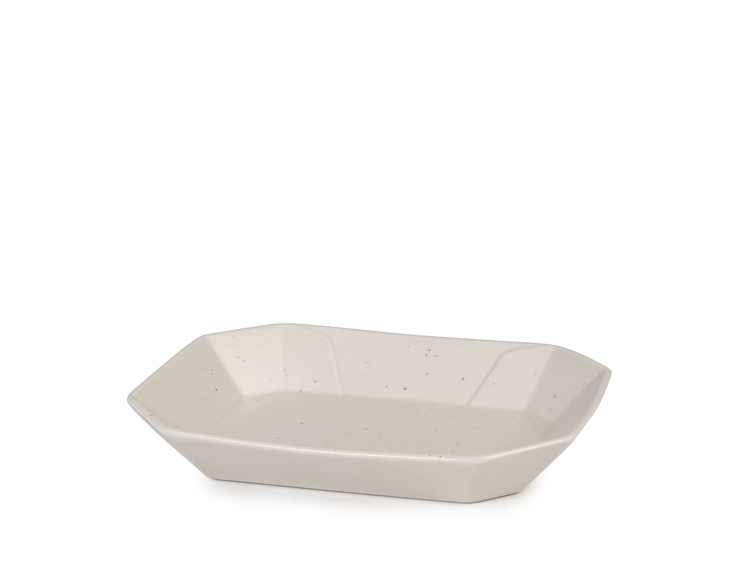 Bac en stoneware beige TP Streat 17x22 cm : lot de 2 plats polyvalents