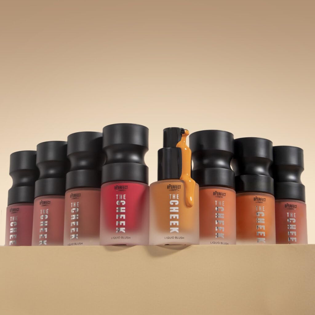 BPerfect The Cheek Liquid Blush - Shade: Blushin’ - Mauve Rose - 15ml, 1 - Blushin, 15 ml (Pack of 1) - Image 3