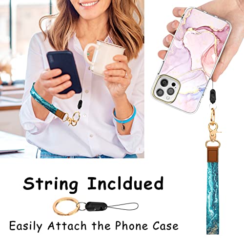 Image of Wrist Lanyard Key Chain, Cute Wristlet Strap Keychain Holder for Women Men Car Keys ID Badges Card Wallet Phone Camera