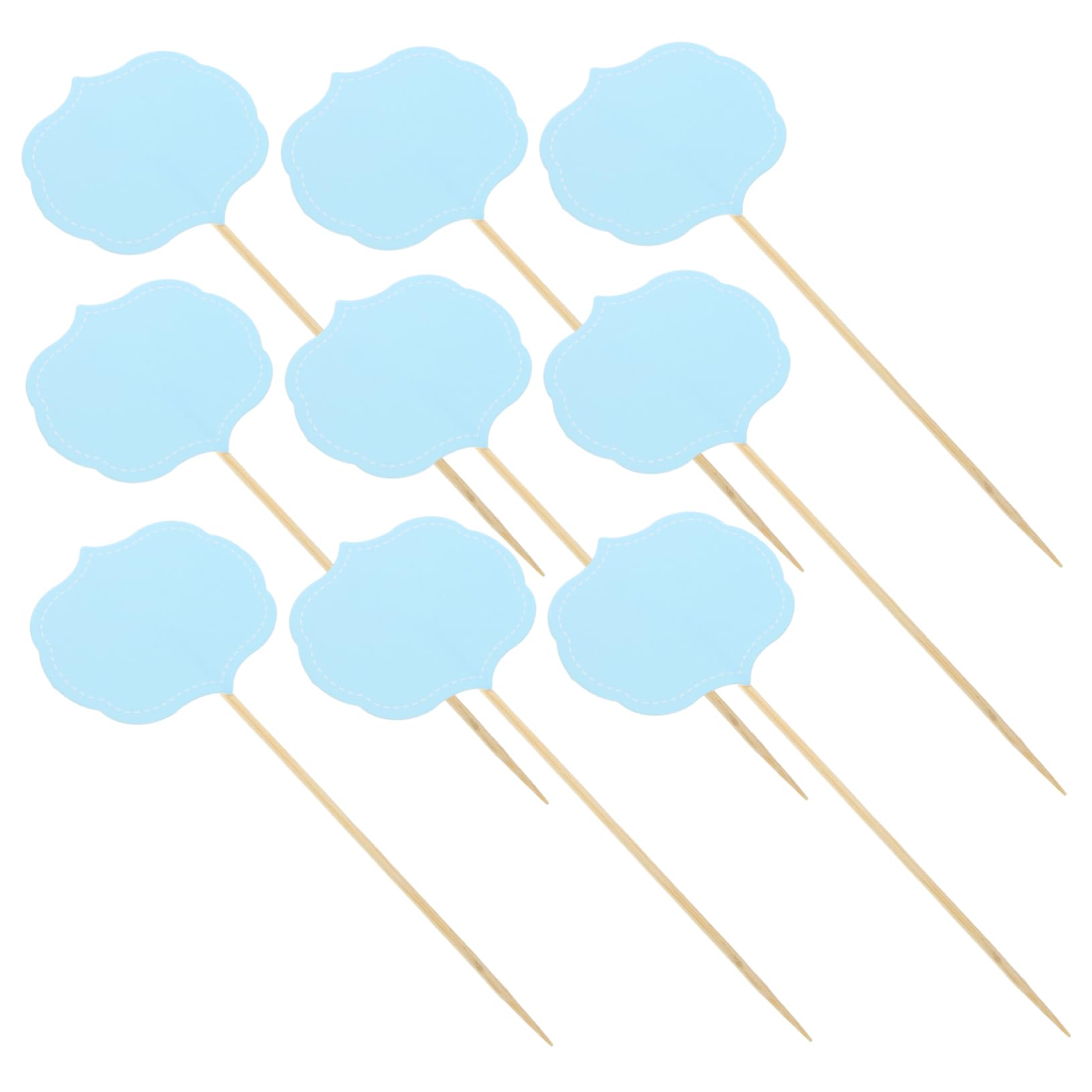 VINTORKY Food Label Picks for Party Buffet 24pcs Cheese Markers Wedding Buffet Food Labels Easy to Write Lightweight