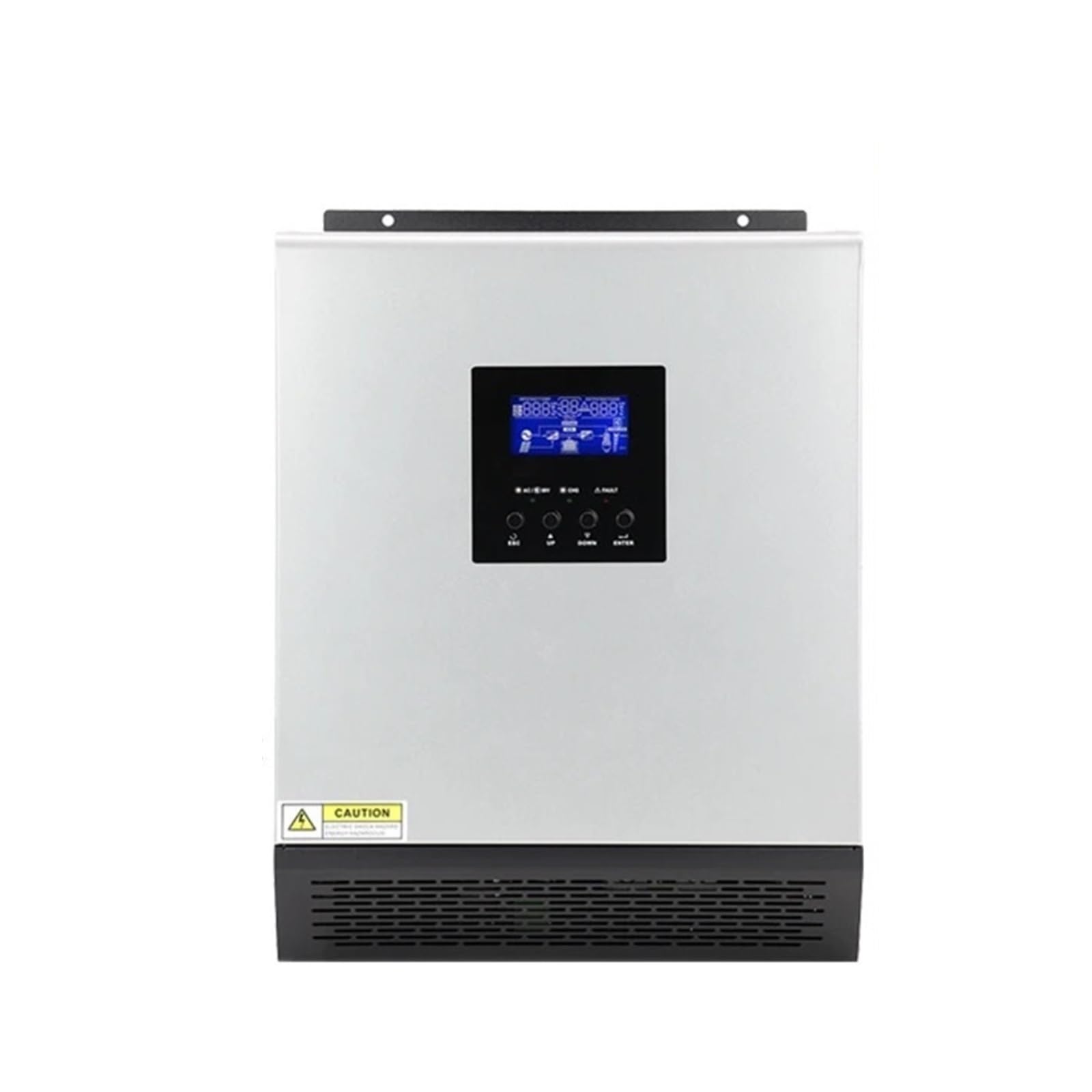 Solar Charge Controller, 2400W Hybrid Solar Inverter 24V Pure Sine Wave Off Grid With PWM 50A Charge Controller 50HZ/60HZ