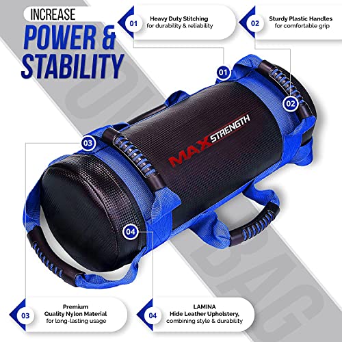 51V+rmZhiaL MAXSTRENGTH Boxing Power Bag Filled Sand Bag 5kg, 10kg, 15kg, 20kg Cross Fit Exercise Training MMA Weight Bags - Image 5