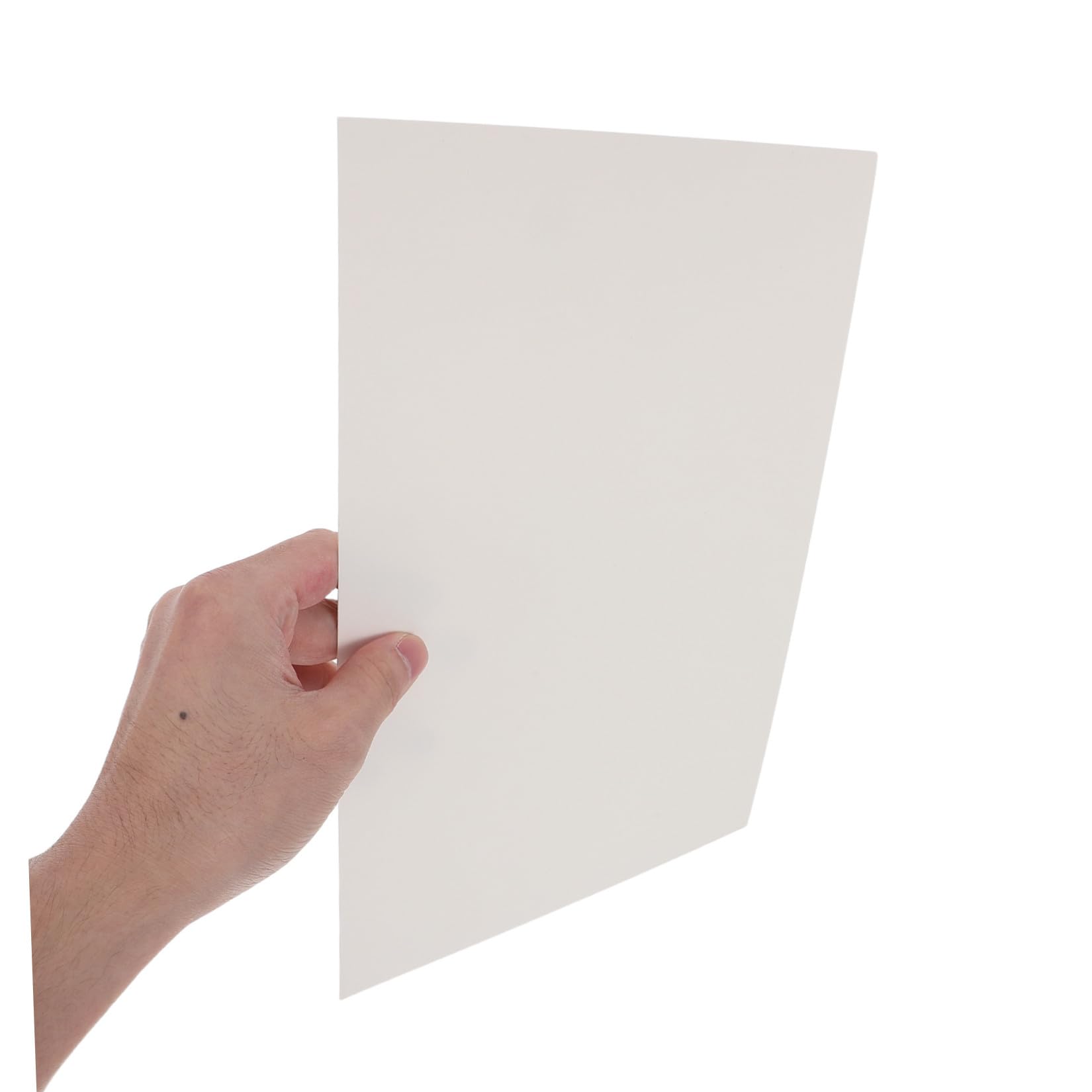 100 Stück Elfenbeinfarbener Karton Packung im A4 Format | Papier mit Seidiger Glatter Oberfläche, Dezente Struktur, für Menükarten