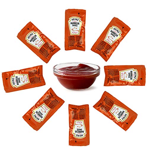 Heinz Salsa barbacoa Sachet – Paquete de 250 unidades de 9 g cada una