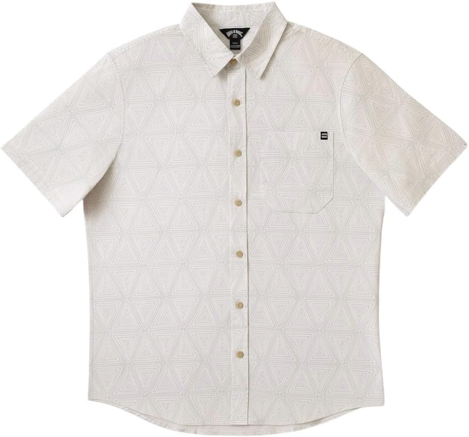 Billabong Men's Duke Short Sleeve Button Down Shirt BL000757M