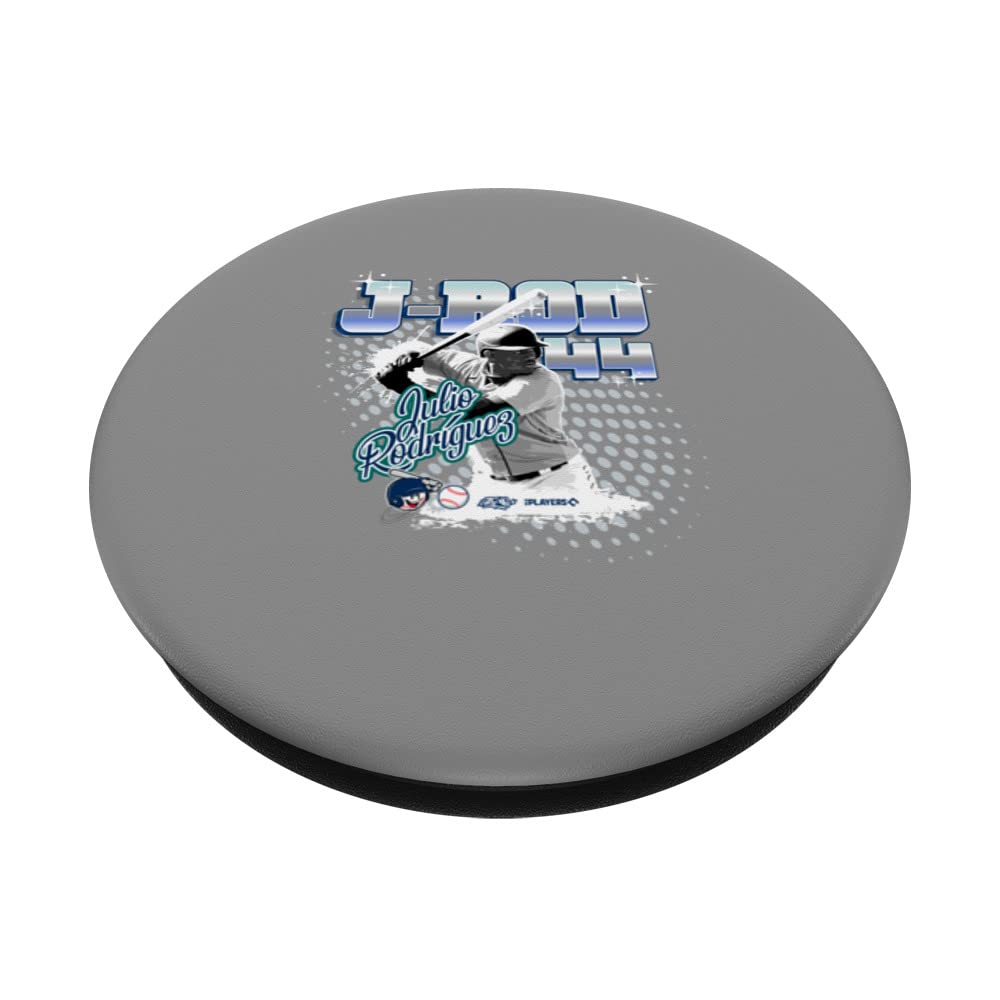 Julio Rodriguez Seattle Baseball Sket One x MLB Players PopSockets Swappable PopGrip, Black - Image 2