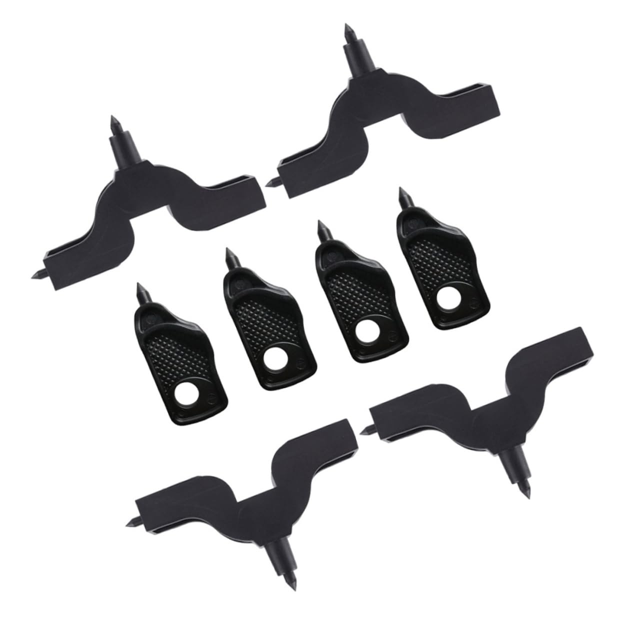 SOIMISS 3 Set Perforatore Per Irrigazione A Goccia Di Irrigazione A Goccia Tappo Per Tubo Flessibile Ugello Per Tubo Flessibile Nastro Antigoccia Tubo Flessibile 8 pezzi * 3
