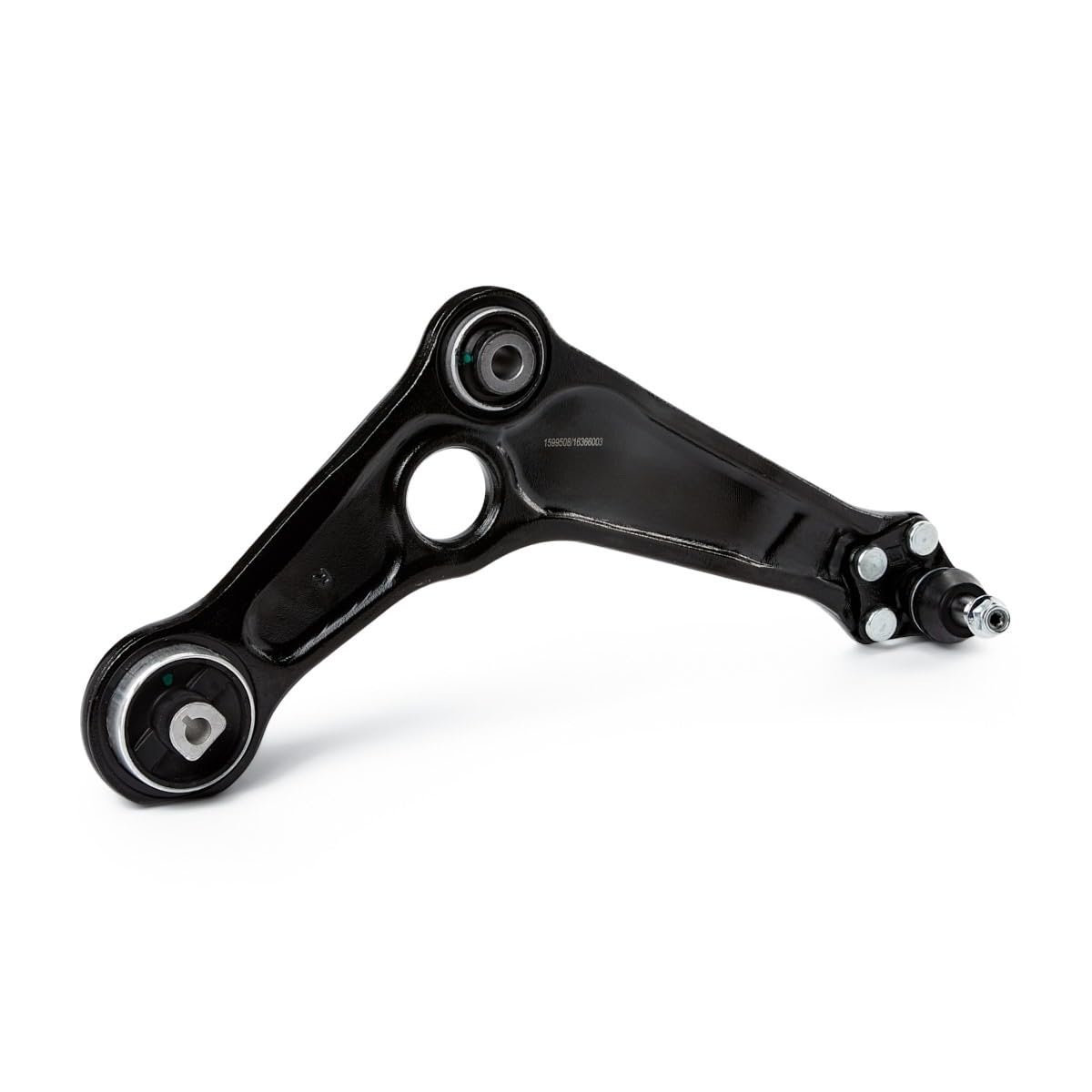 RIDEX 273C1882 Bras de suspension Avant Droite avec rotule de suspension avec support en caoutchouc Compatible avec RENAULT Megane 4 3/5 portes B9A/M/N