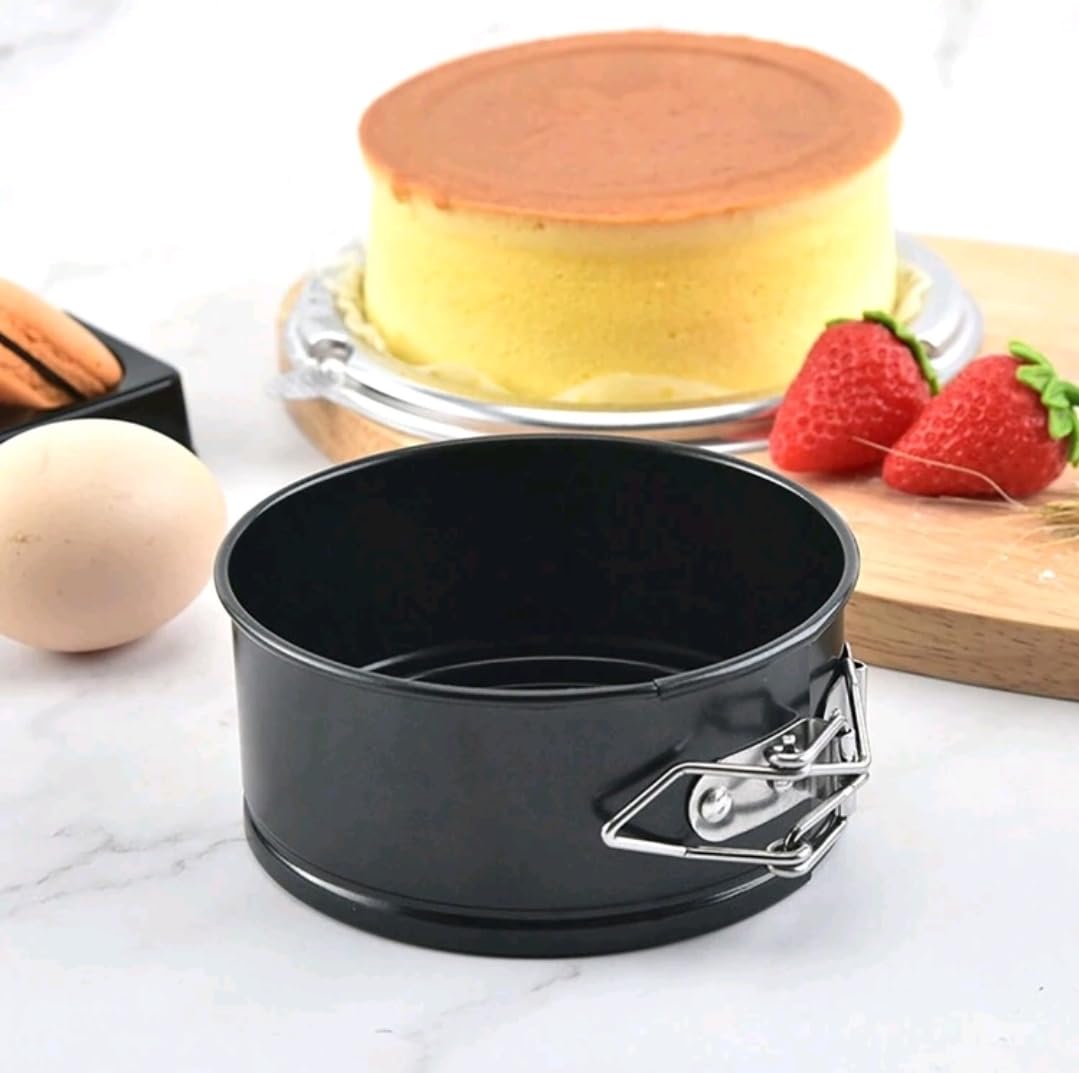 Sprinkle_Silicone Cake Mold (Sprinkle_4-inch Carbon Steel Springform Pan)