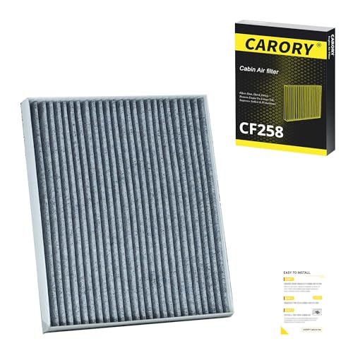 CARORY Cabin Air Filter w/Activated Carbon for Hyundai Elantra (20172020) Accent (20182022) Elantra GT (20182020) Kia Forte (20192024) Rio (20182023) Forte5 (20202024) OE# 97133-F2000