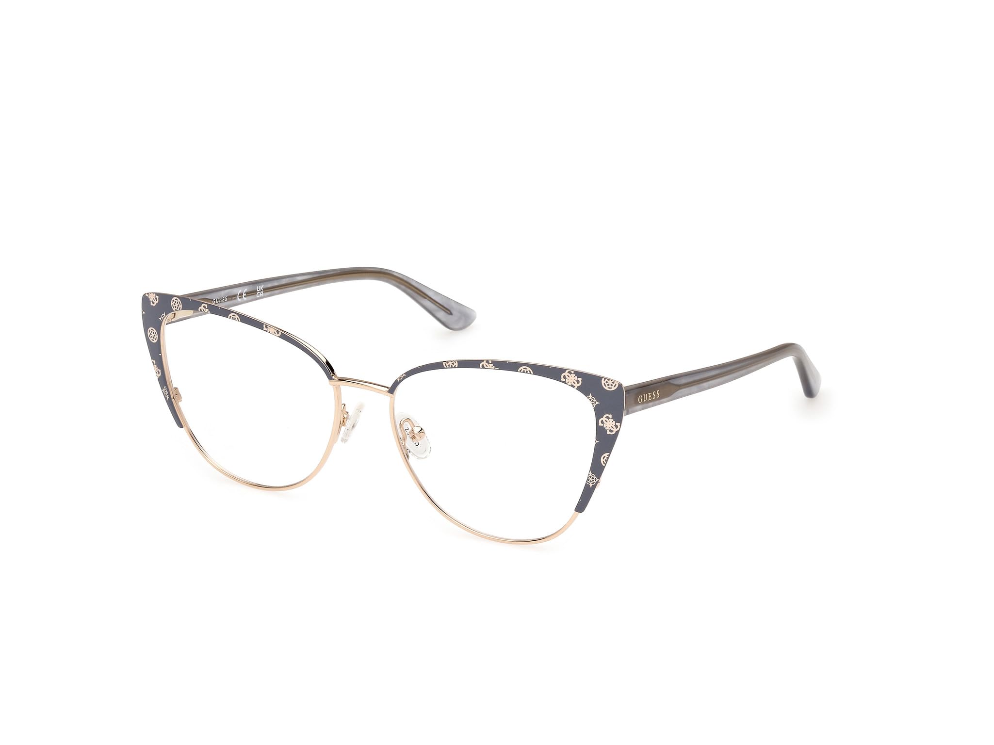 GUESS Brillen GU50121 020 matte grey 53/16/145 Damen